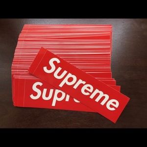 Supreme stickers